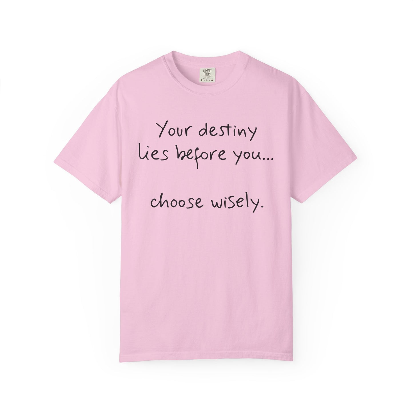 "Your destiny lies before you, choose wisely!"