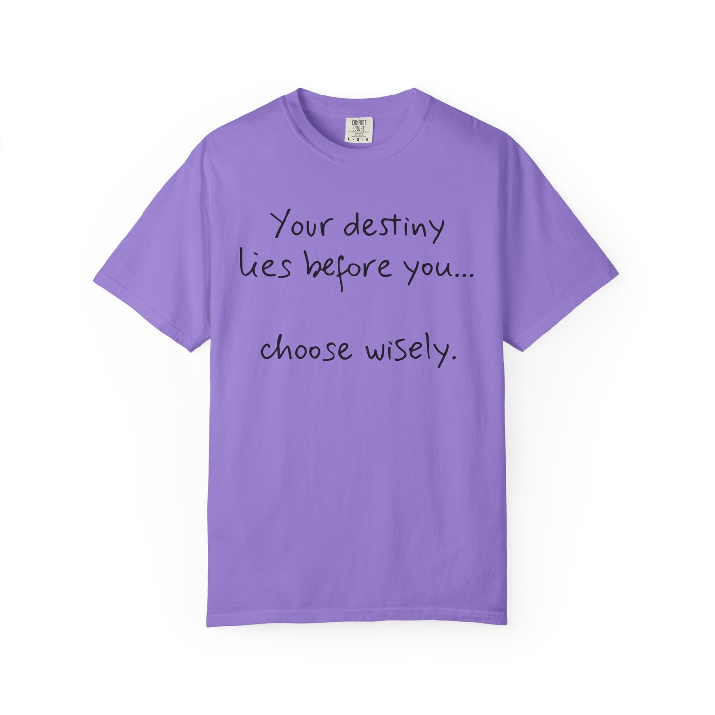 "Your destiny lies before you, choose wisely!"