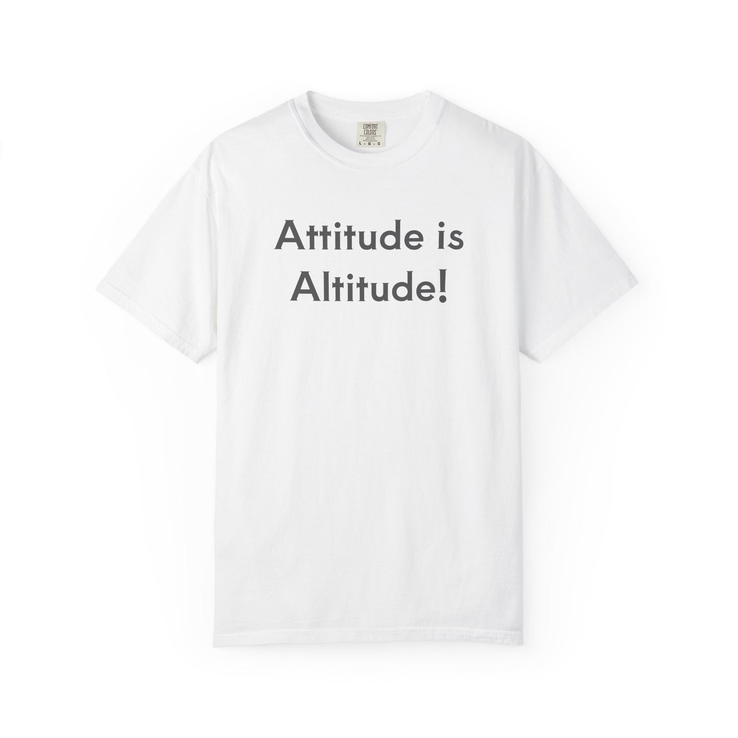 "Attitude is Altitude!"